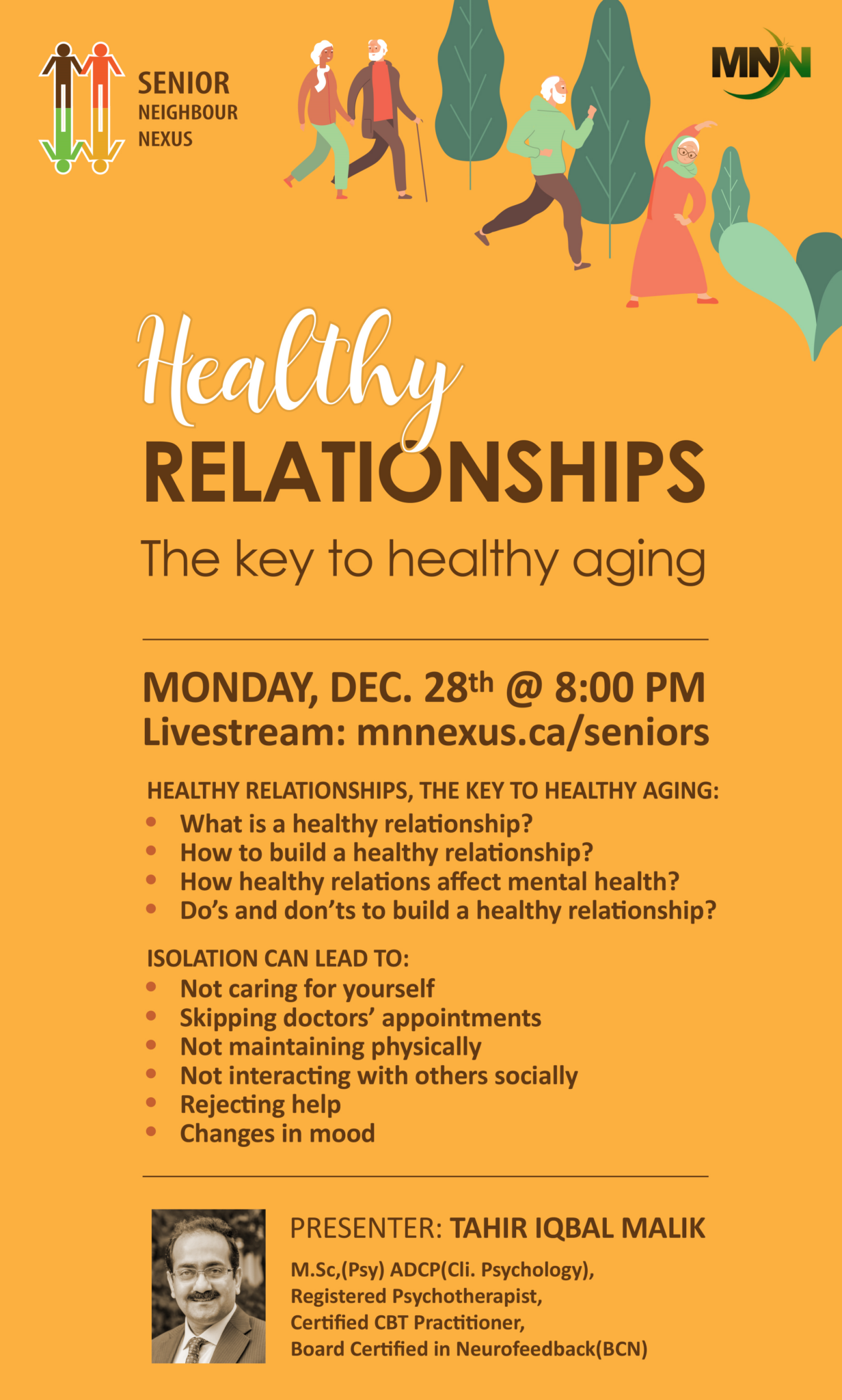 Healthy Relationships – The Key to Healthy Aging – Senior Neighbour ...