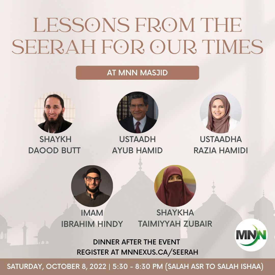 Lessons from the Seerah for our Times