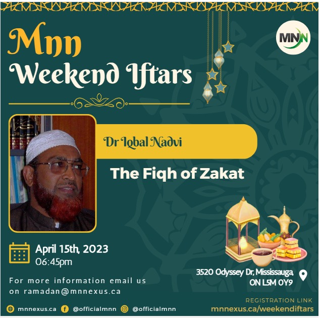 Ramadan Iftar – Dr Nadvi